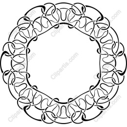 Intricate Circular Border