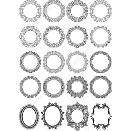 Elegant Intricate Frames Collection