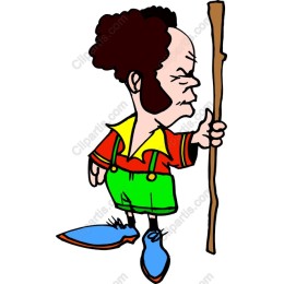 Playful Cartoon Character