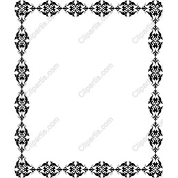 Elegant Vintage Ornament Frame
