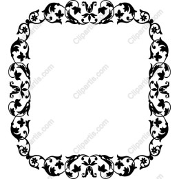 Elegant Floral Frame