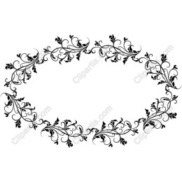 Floral Decorative Frame