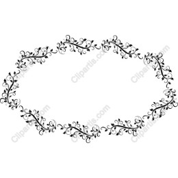 Elegant Floral Frame