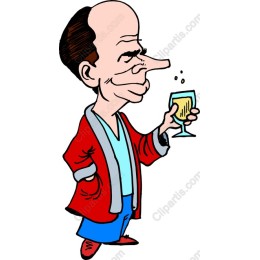 Whimsical Character in Robe