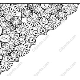 Lace Mandala Corner
