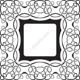 Elegant Decorative Frame Clipart