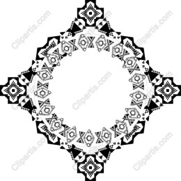 Vintage Geometric Decorative