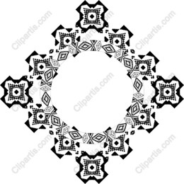 Black and White Mandala