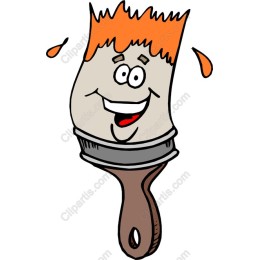 Cheerful Painting Brush