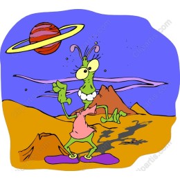 Whimsical Alien Adventure