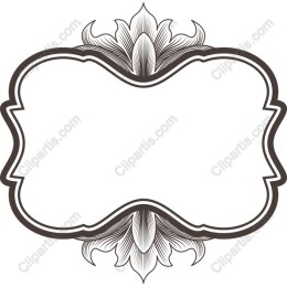 Elegant Vintage Floral Frame