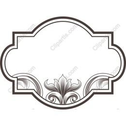 Elegant Floral Border