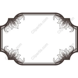 Elegant Floral Frame