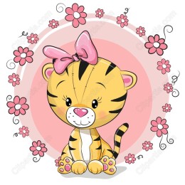 Pretty Pink Tiger