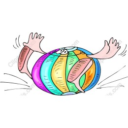 Vibrant Beach Ball