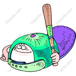 Playful Baseball Kid