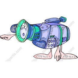 Quirky Cartoon Camera