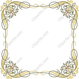 Elegant Decorative Frame for Invitations