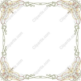 Vintage Decorative Frame - Elegant Border