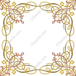 Elegant Decorative Frame in and