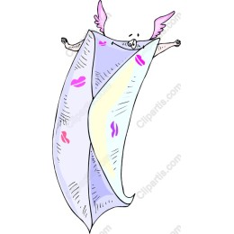 Whimsical Winged Pig