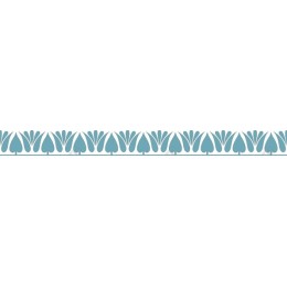 Elegant Leaf Border