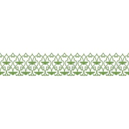 Elegant Green Leaf Pattern