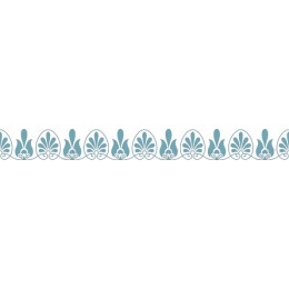 Vintage Floral Bunny Clipart