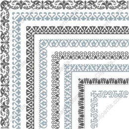 Elegant Decorative Border Collection