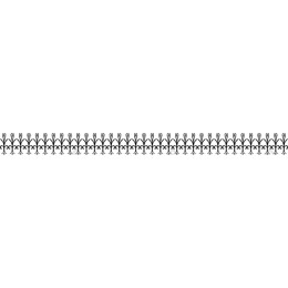 Elegant Intertwined Shapes Pattern