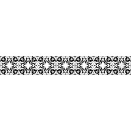 Elegant Black and White Floral Pattern