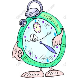 Whimsical Cartoon Stopwatch