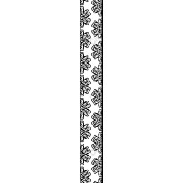 Black and White Floral Pattern