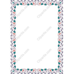 Floral Ornate Border