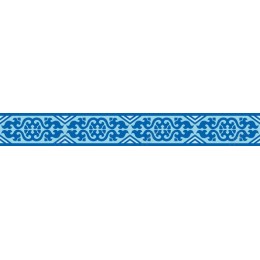Elegant Blue Ornamental Pattern