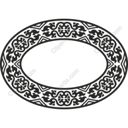 Elegant Ornate Border Frame