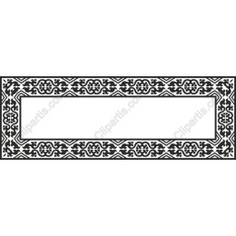 Ornate Decorative Frame in and