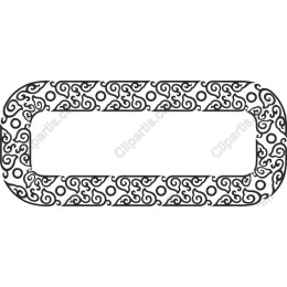 Elegant Floral Frame