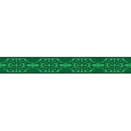 Green Swirl Decorative Border