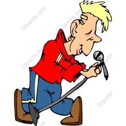 Rock & Roll Microphone Character