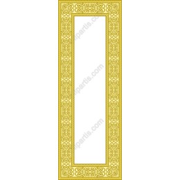 Ornate Yellow Frame