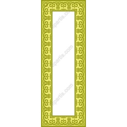 Elegant Green Decorative Frame