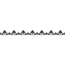 Elegant Floral Border Clipart