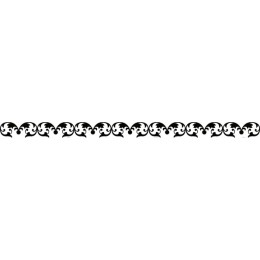 Elegant Black and White Decorative Pattern