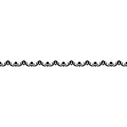 Elegant Vintage Floral Border