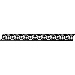 Ornate Heart Pattern Border