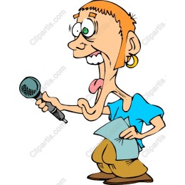 Energetic Singing Cartoon