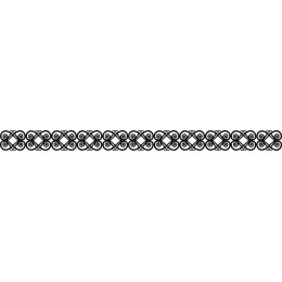 Elegant Black and White Swirl Pattern