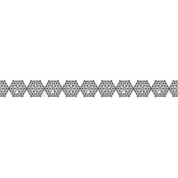 Elegant Floral Border