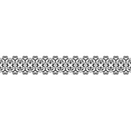 Elegant Black and White Decorative Pattern